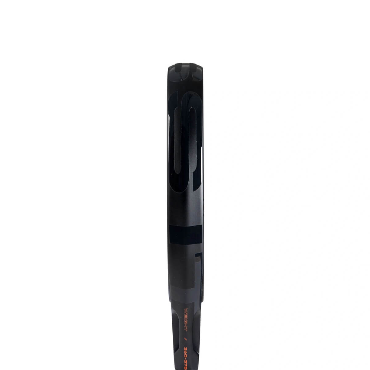 Adidas Cross It 3.4 padel racket zwart met wit logo adidas zijaanzicht