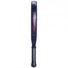 Babolat Technical Veron 2025 padelracket met diamantvormig blad en rode, zwarte en zilveren accenten zijaanzicht