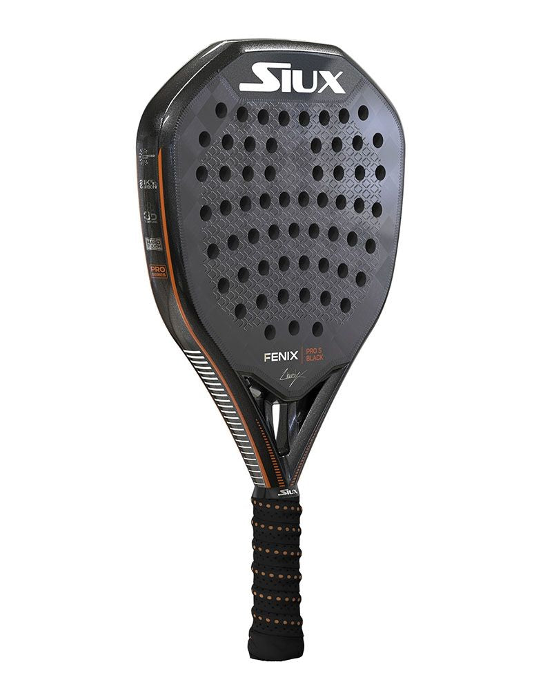 Siux Fenix Pro 2026 black schuin vooraanzicht