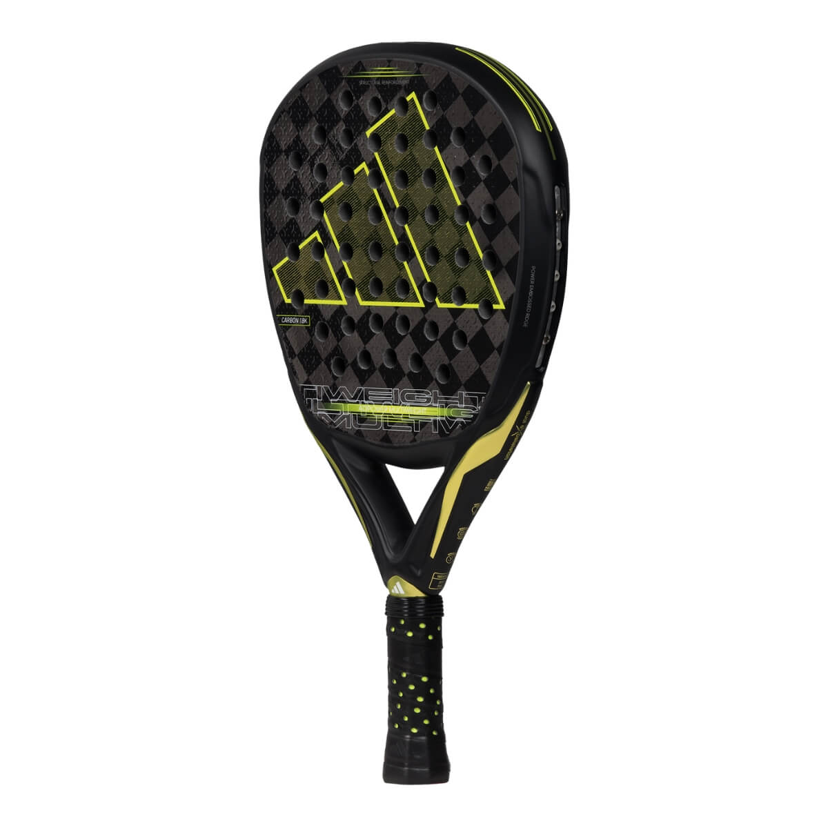 Adidas Adipower Multiweight 3.3 2024 padel racket linkerzijde