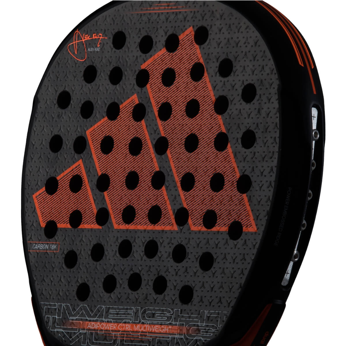 Adidas Adipower Multiweight CTRL 3.3 2024 padel racket slagoppervlak