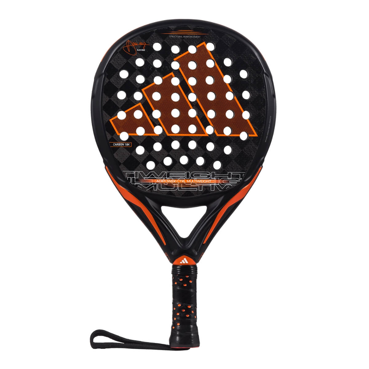 Adidas Adipower Multiweight CTRL 3.3 2024 padel racket vooraanzicht