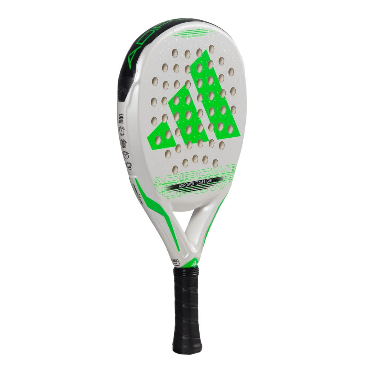Adidas Adipower Team Light 3.3 2024 padel racket rechterzijde