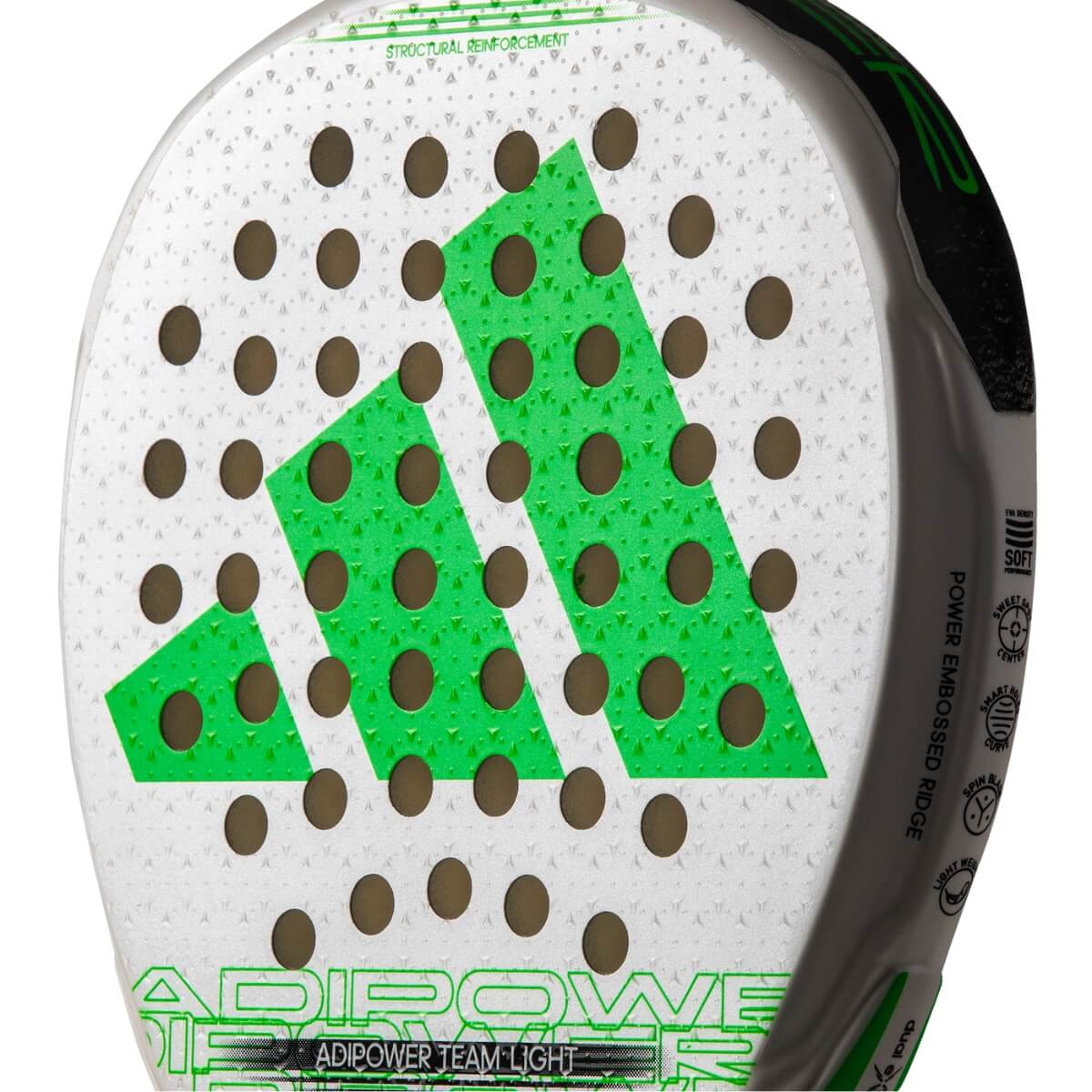 Adidas Adipower Team Light 3.3 2024 padel racket slagoppervlak