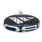 Bovenaanzicht Adidas Cross It Carbon CTRL 3.4 – 2025 padelracket – rond model, Carbon Fiber blad en EVA Soft Energy kern voor ultieme controle.