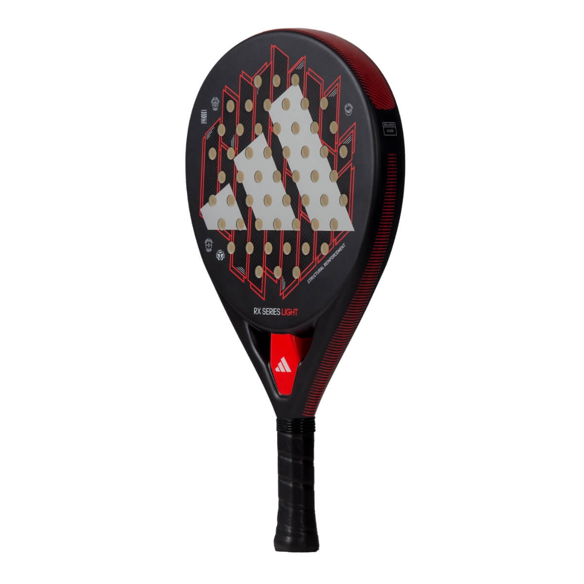 Adidas RX Series Light 2024 padel racket linkerzijde