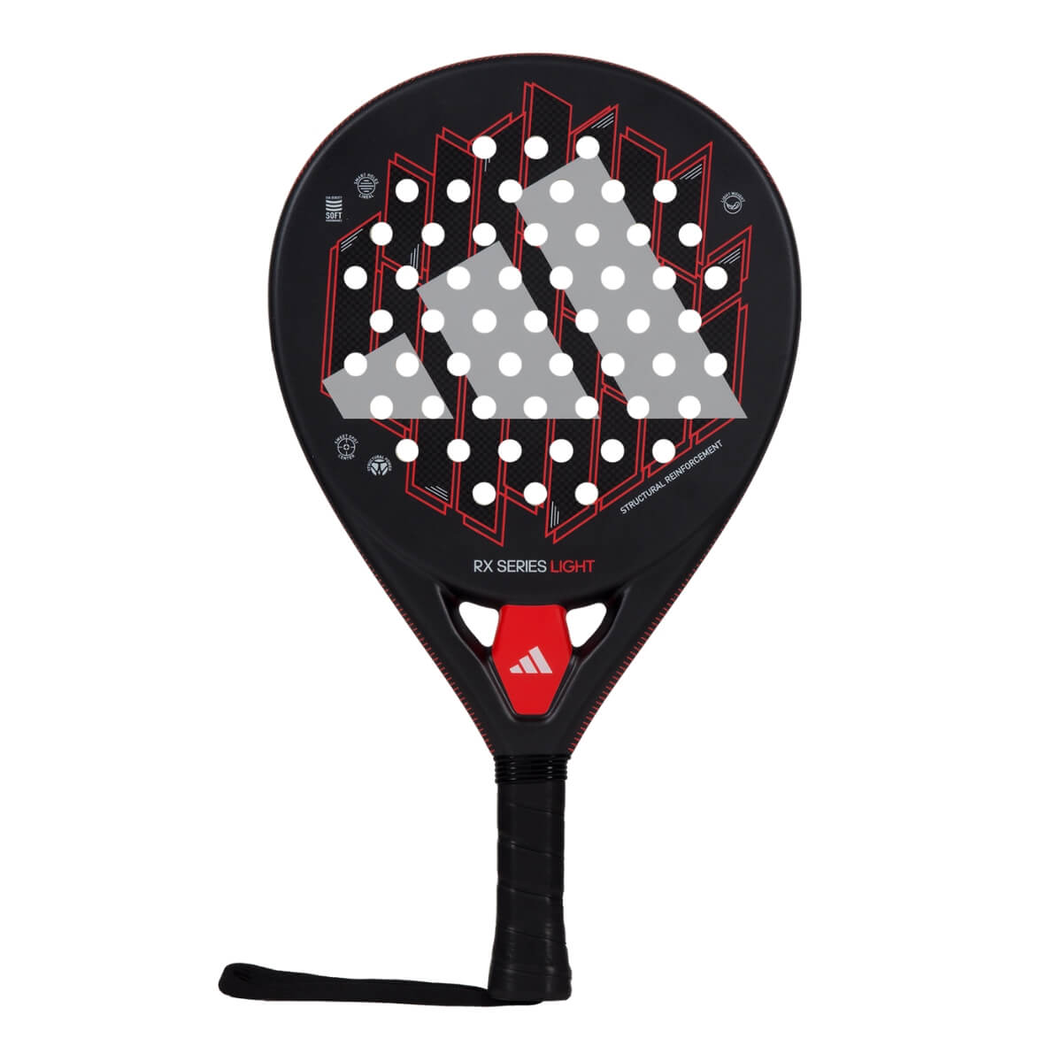 Adidas RX Series Light 2024 padel racket vooraanzicht