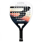 Vooraanzicht Bullpadel Elite W 26 padelracket – damesracket van Gemma Triay met hybride vorm, chic design en 3D-ruwe afwerking voor kracht en controle.
