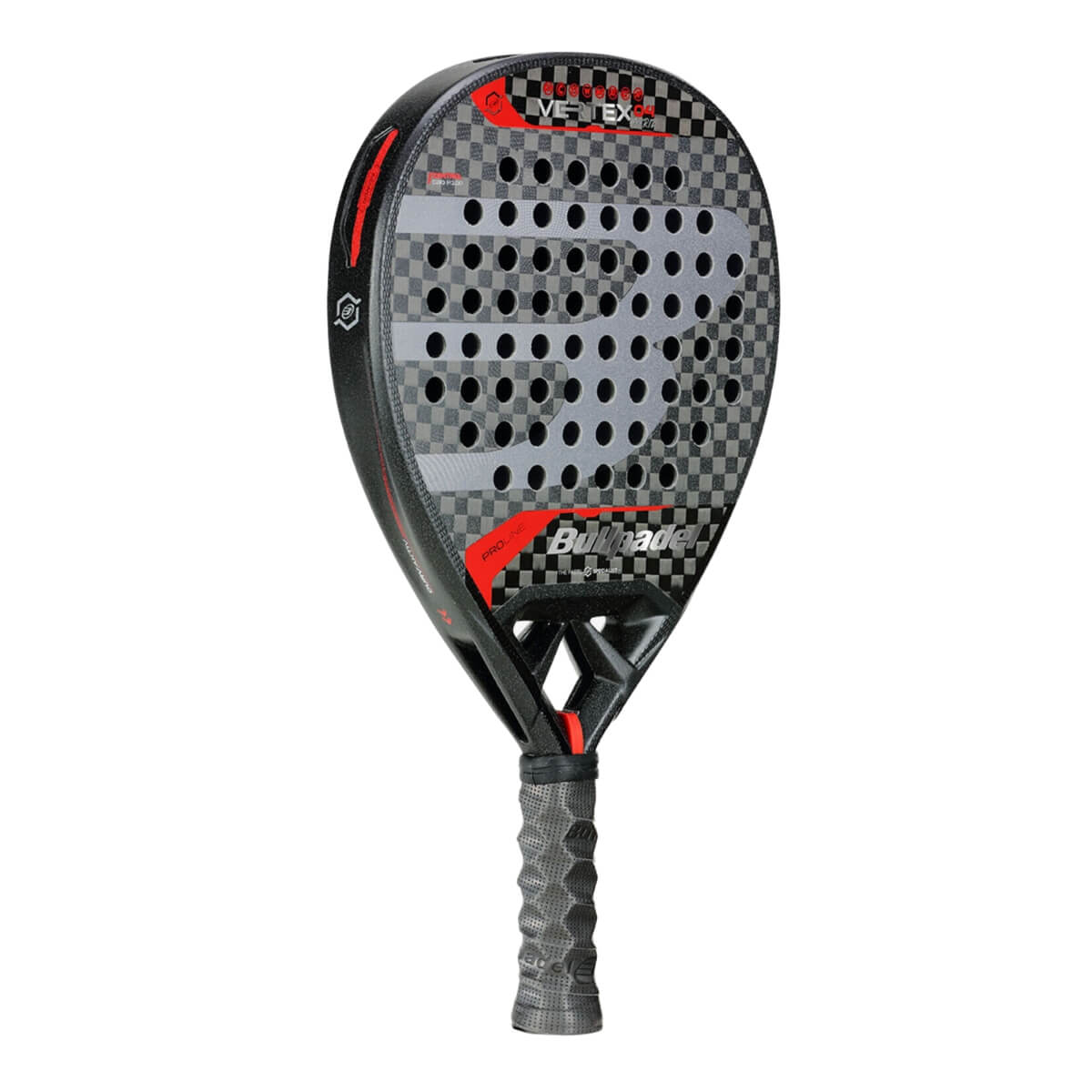 Bullpadel Vertex 04 Hybrid 2024 padel racket zijaanzicht