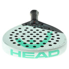 Head Gravity Pro padel racket zwart wit bovenaanzicht