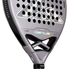 Detail kaderlicht grijs padel racket Nox Genius 18k 2027