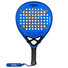 Vooraanzicht blauw padel racket Nox Ventus Hybrid 12k 2027 by Edu Alonso