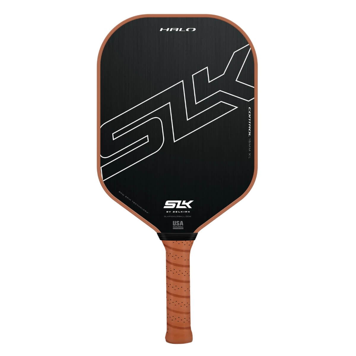 Selkirk SLK Halo Control XL pickleball paddle / racket bruin back