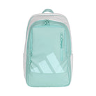 Adidas rugzak wit met appelblauwzeegroene voorkant