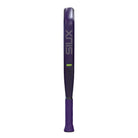 Zijaanzicht Siux Fenix Pro Glow Purple 2026 – Power Racket | Leo Ausburger