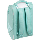 Achterkant padeltas wit met appelblauwzeegroen Adidas