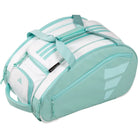 padeltas wit met appelblauwzeegroen Adidas