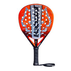Vooraanzicht Babolat Viper Juan Lebrón 3.0: diamantvormig power padelracket met 3K carbon, harde EVA-kern en Dynamic Stability System