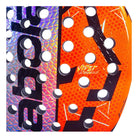 Detail slagoppervlak Babolat Viper Soft Juan Lebrón 3.0: diamantvormig power padelracket met Soft Carbon, X-EVA kern en extra comfort.