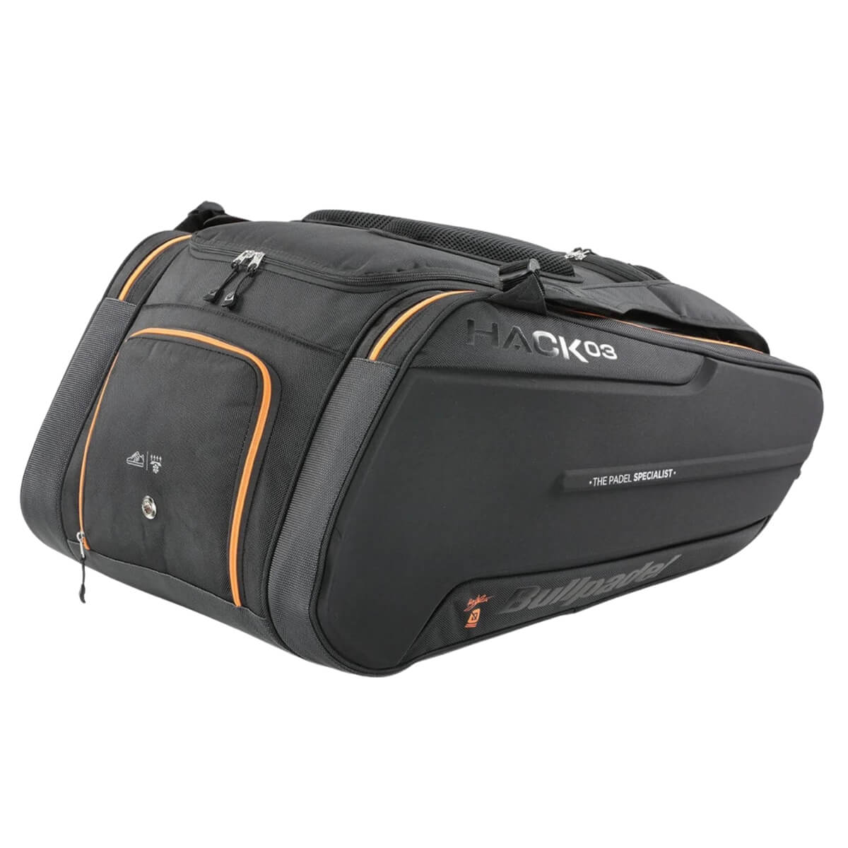 Bullpadel Hack Black 2024 padelbag - Pace padel & pickleball