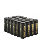 24 zwarte kokers van Wilson Premier Padel Speed ballen