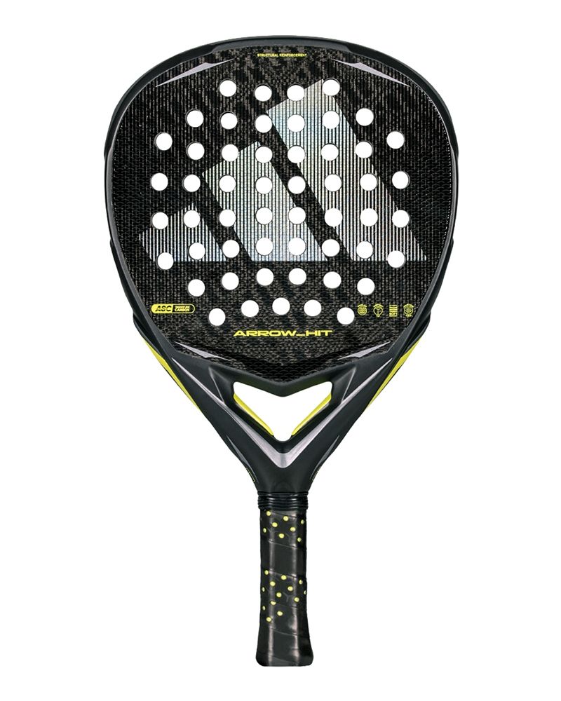 Vooraanzicht Adidas Arrow Hit Attk 2026 – Pro Power Racket | Diamantvorm & IBS Systeem
