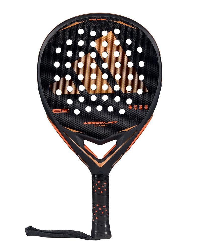 Vooraanzicht Adidas Arrow Hit CTRL 2026 – Controle & Verstelbaar Balanspunt | Pro Racket