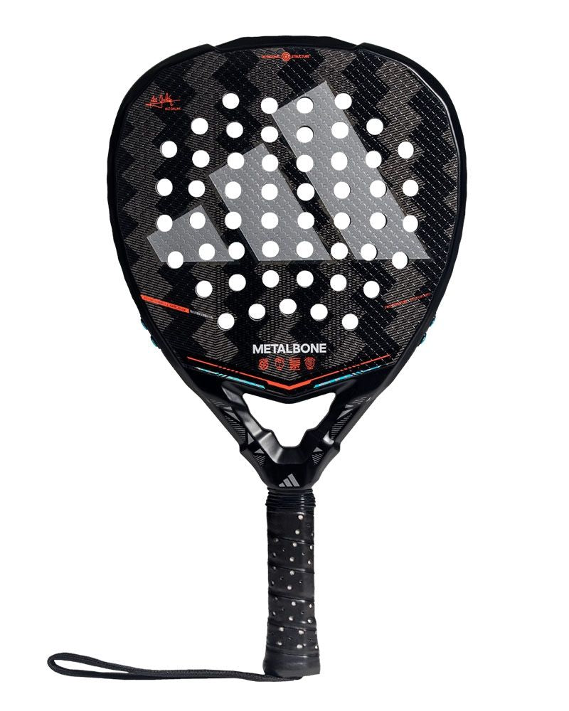 Vooraanzicht Adidas Metalbone 2026 – Ale Galán Racket | Power & Verstelbaar Gewicht