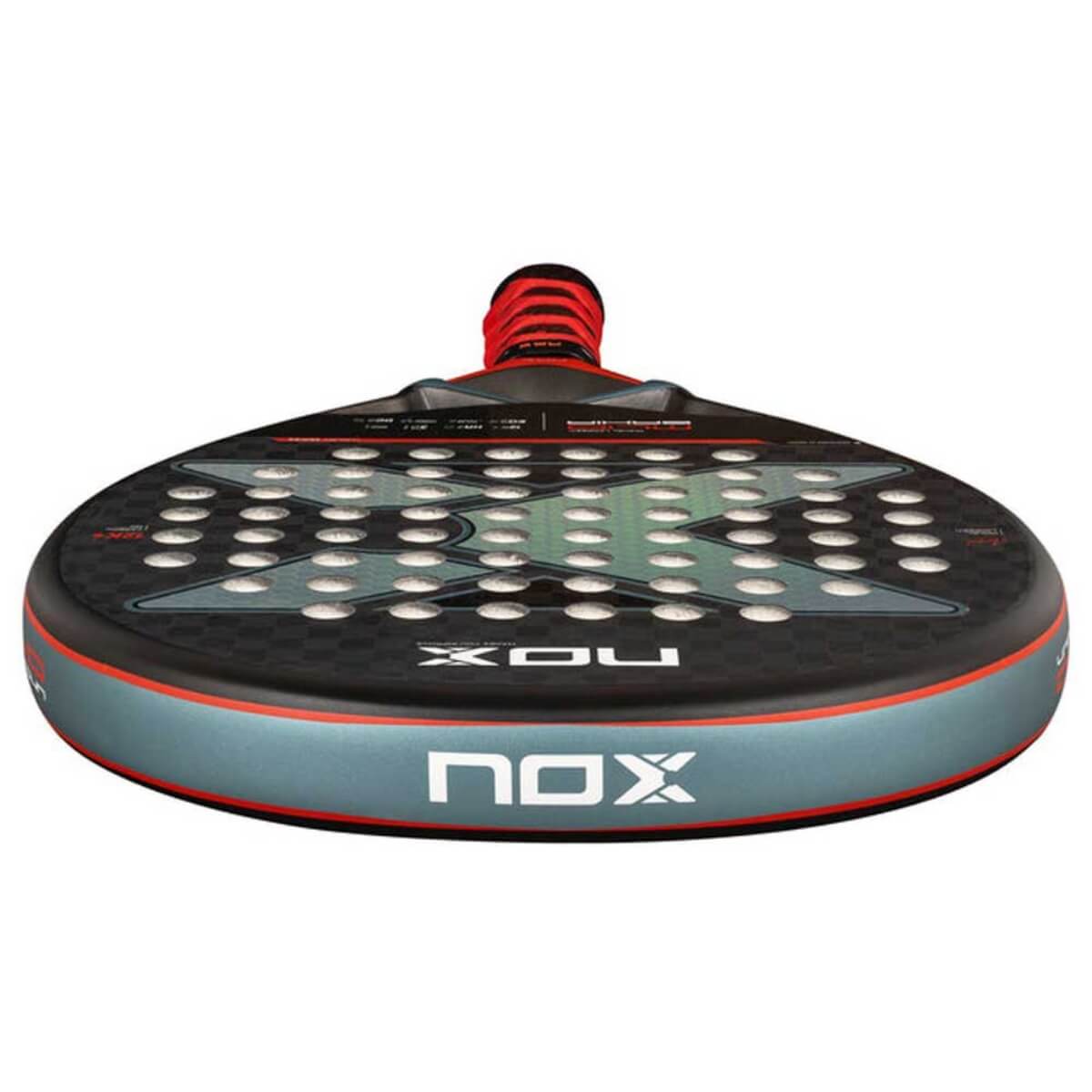 Nox ML10 Bahia Luxury 12k 2024 padel racket bovenaanzicht