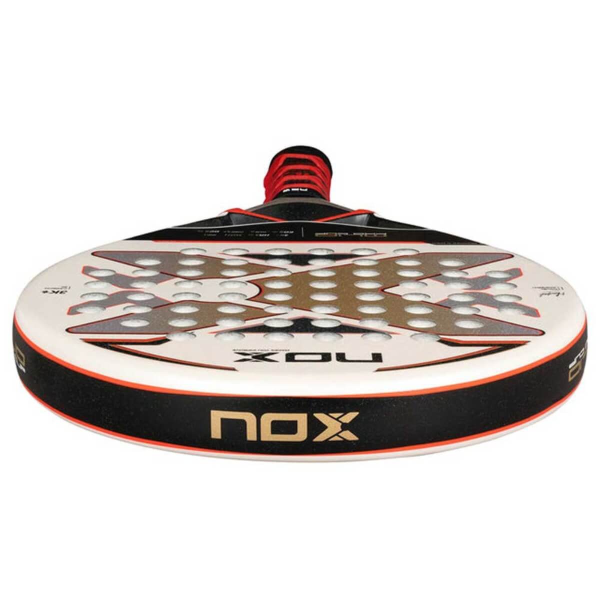 Nox ML10 Pro Cup 3K Luxury Series 2024 padel racket bovenaanzicht