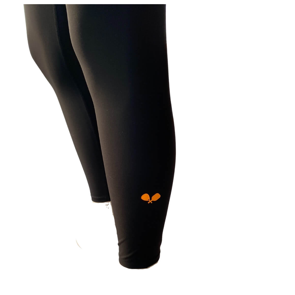 Pace padel dames leggings zwart logo op linker enkel