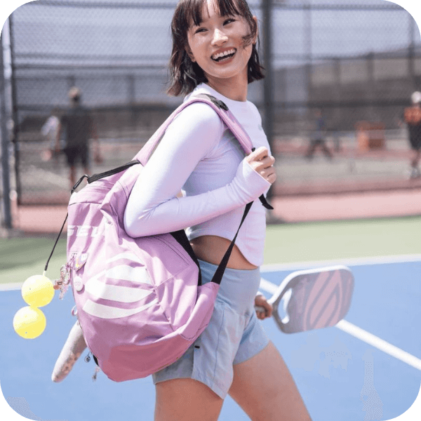Pickleball roze rugzak