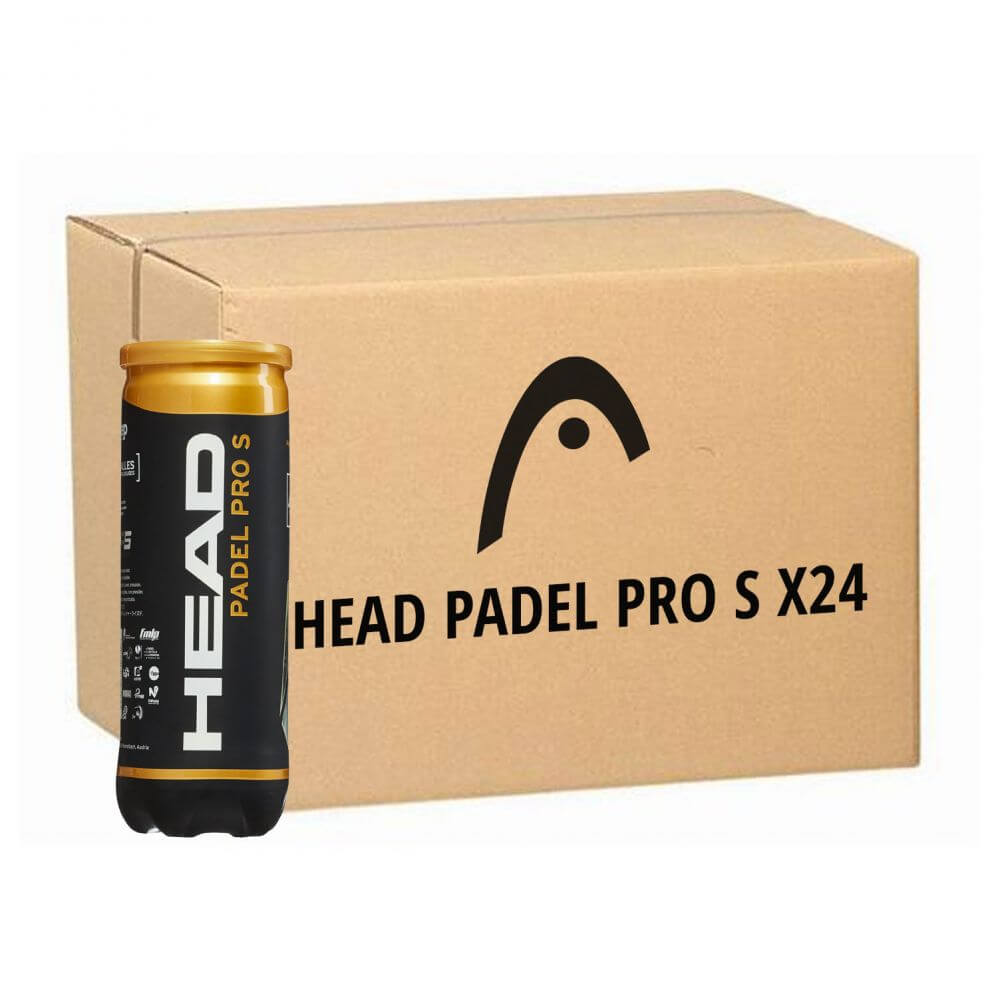 Head Padel Pro S ballen 24 tubes doos