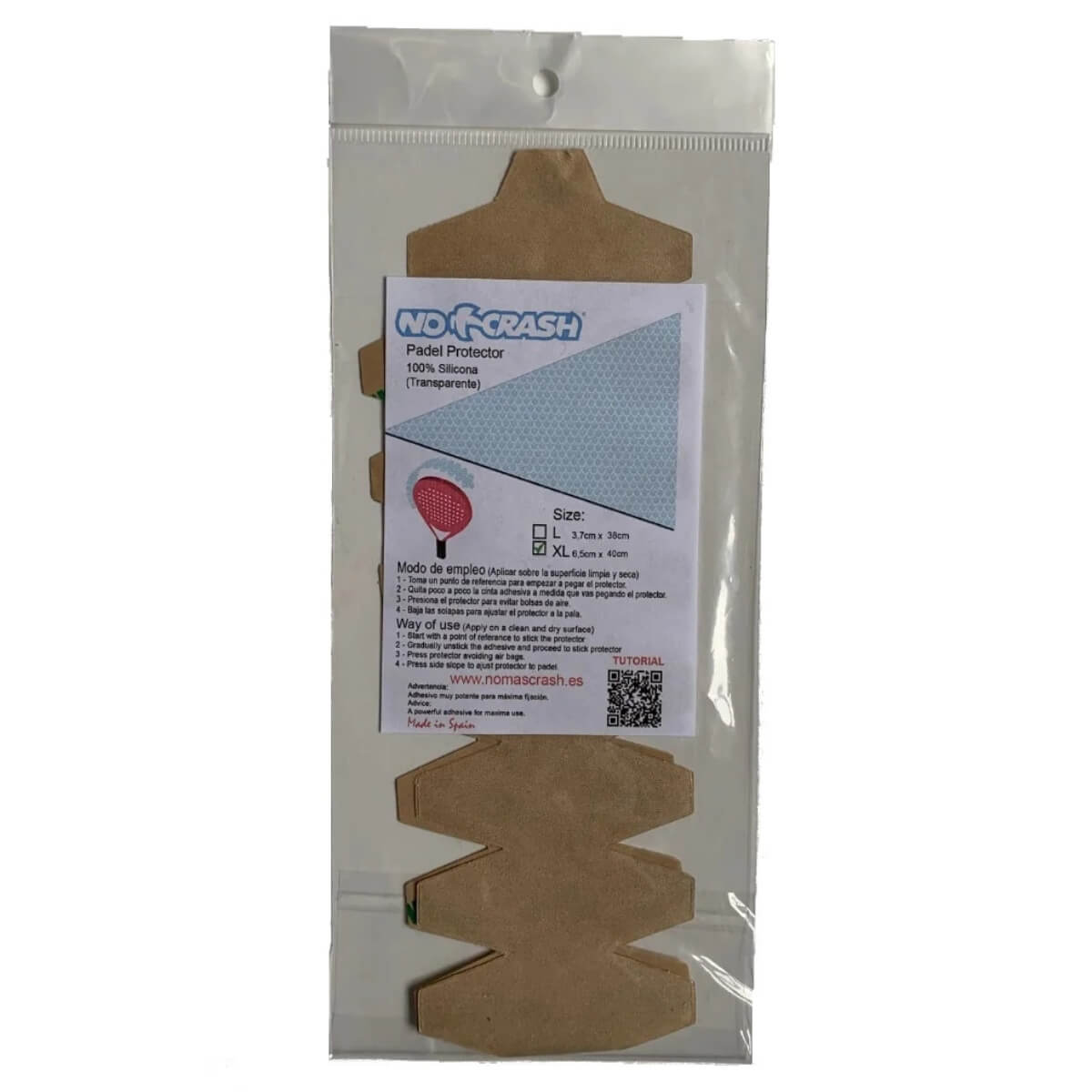 Padel Protector No+Crash Silicone - Pace padel & pickleball – pace-shop.be